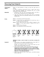 Предварительный просмотр 21 страницы Creda C561E/R561E Installation And User Instructions Manual