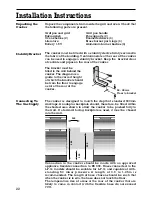 Предварительный просмотр 22 страницы Creda Capri Use & Installation Instructions Manual