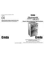 Creda CHATSWORTH 41301 User & Installation Instructions Manual preview