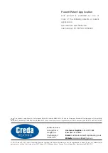 Предварительный просмотр 20 страницы Creda CLSTH050 Operating Instructions Manual