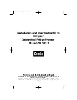 Creda CM 311 I Installation And User Instructions Manual preview