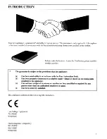 Preview for 3 page of Creda Coldair Tandem 56040 Users Instruction & Installation Book