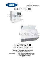 Creda Credanet II User Manual предпросмотр