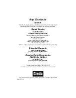 Preview for 12 page of Creda CRV10 Installation And Operation Manual