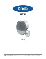 Предварительный просмотр 2 страницы Creda CSF3 Installation & Operating Instructions