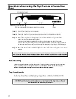 Предварительный просмотр 20 страницы Creda E420E Installation And User Instructions Manual