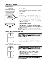 Предварительный просмотр 30 страницы Creda E420E Installation And User Instructions Manual