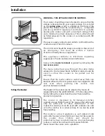 Предварительный просмотр 5 страницы Creda EDC51 Installation And User Instructions Manual