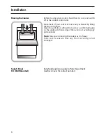 Предварительный просмотр 6 страницы Creda EDC51 Installation And User Instructions Manual