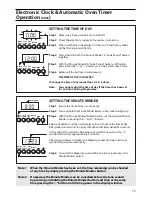 Preview for 15 page of Creda EDCG Installation And User Instructions Manual