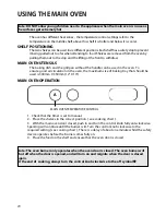 Предварительный просмотр 20 страницы Creda Europa Gas Instruction And Installation Book