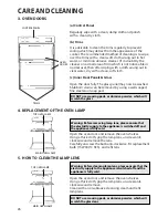 Предварительный просмотр 26 страницы Creda Europa Gas Instruction And Installation Book