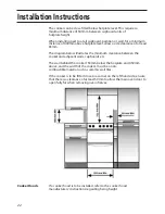 Предварительный просмотр 22 страницы Creda GDW51 Use And Installation Instructions