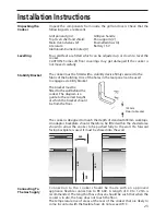 Предварительный просмотр 23 страницы Creda GDW51 Use And Installation Instructions