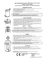 Preview for 2 page of Creda HB37069 User Instructions