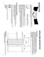 Preview for 4 page of Creda HB41901 Instructions For Installation And Use Manual