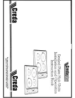 Preview for 1 page of Creda HB42137 Installation And Operating Instructions Manual