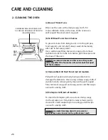 Предварительный просмотр 26 страницы Creda HB48198 Installation And Use Instructions Manual