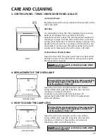 Предварительный просмотр 27 страницы Creda HB48198 Installation And Use Instructions Manual