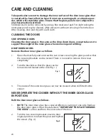 Preview for 24 page of Creda HBCB01G Instruction & Installation Book