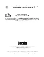 Предварительный просмотр 2 страницы Creda HBM152E Installation & User'S Instructions