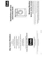 Creda HBW1002 Installation And Instruction Manual preview