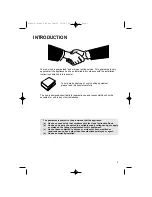 Preview for 3 page of Creda HBW810 Instructions For Installation And Use Manual