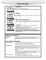 Предварительный просмотр 6 страницы Creda M350E Installation And User Instructions Manual