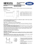 Preview for 1 page of Creda NEWERA 85301 Owner'S Manual