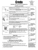 Preview for 1 page of Creda S102GW, S202PW Instruction Manual