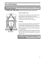 Предварительный просмотр 35 страницы Creda S150E Installation And User Instructions Manual