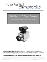 Credential Cam Pro Plus Instruction Manual preview