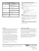 Preview for 3 page of CREE LIGHTING CONNECTED MAX CMACC-CMSC-UNV-WH Installation Instructions