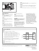 Preview for 2 page of CREE LIGHTING RUL-B Series Installation Instructions Manual