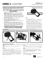 Preview for 3 page of CREE LIGHTING RUL-B Series Installation Instructions Manual