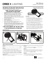 Preview for 5 page of CREE LIGHTING RUL-B Series Installation Instructions Manual