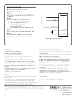 Предварительный просмотр 5 страницы CREE LIGHTING ZR-MT Series Installation Instructions