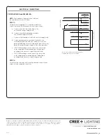 Preview for 5 page of CREE LIGHTING ZR-RK Series Installation Instructions