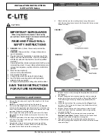 Preview for 1 page of Cree C-LITE C-WP-A-FCT3 Series Installation Instructions Manual