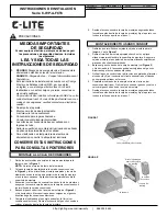 Preview for 3 page of Cree C-LITE C-WP-A-FCT3 Series Installation Instructions Manual