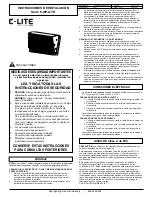 Preview for 2 page of Cree C-Lite C-WP-A-TR Series Installation Instructions