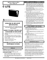 Preview for 3 page of Cree C-Lite C-WP-A-TR Series Installation Instructions