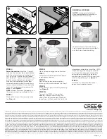 Preview for 2 page of Cree CR150-650L Installation Instructions