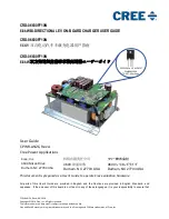 Cree CRD-06600FF10N User Manual предпросмотр