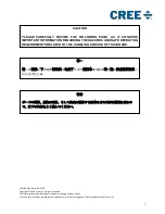 Preview for 3 page of Cree CRD-06600FF10N User Manual