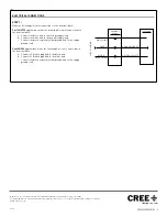 Предварительный просмотр 2 страницы Cree DPT Series Installation Instructions