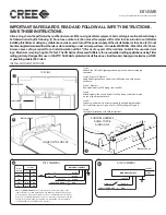 Cree EB14SMK Quick Start Manual preview