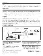 Предварительный просмотр 3 страницы Cree Essentia S-DL4-EB Installation Instructions