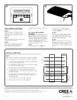 Preview for 3 page of Cree OSQ HO Series Installation Instructions