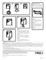 Preview for 2 page of Cree TRDL6 Series Installation Instructions